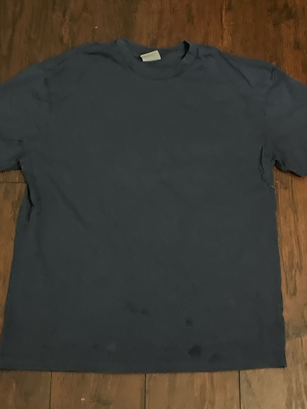 Cotton On Men's Crew Neck T-Shirt in Dark Blue